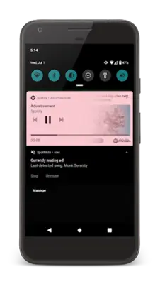 SpotMute android App screenshot 2